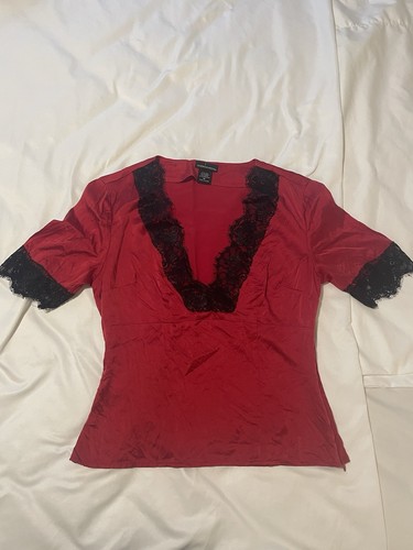 Moda international red lace - moda,