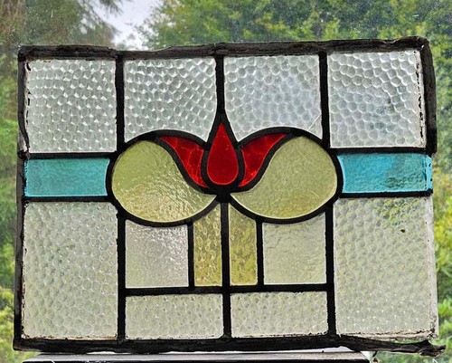 Pretty art deco english tulip - art,