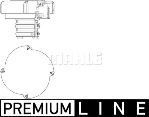Mahle radiator cap - mahle,