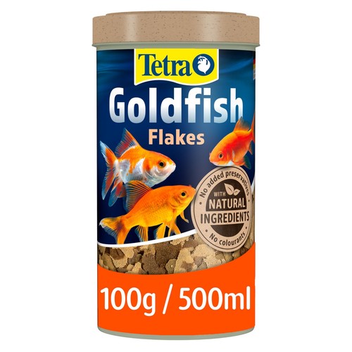 Tetra goldfish flake fish - tetra,