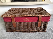 Wicker Hamper Basket The Handmade Christmas Co Small 