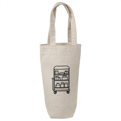 Medication cart wine bottle - cart',