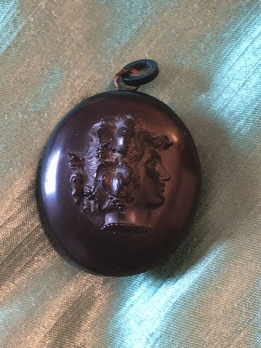 Antique vulcanite victorian - antique,