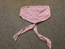 BNWOT ladies Purple Sequin Boob Tube Top, Size 8 from River island 