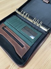 MICROFILE/FILOFAX-ZIPPED GREEN