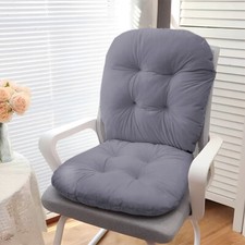 85cm Garden Rocking Deck Home Thick Chair Sun Seat Pad Chair High Back Cushions