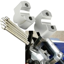 1 Set Chrome Handlebar Risers