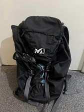 Millet Backpack Granitic 20L Black Medium Hiking Climbing Rucksack Patchwork