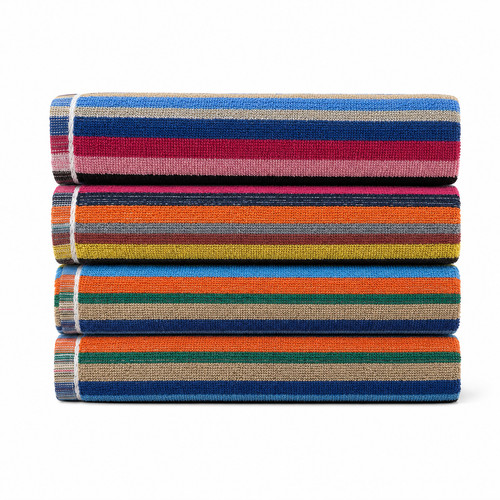 Pack striped hand towels - 4,