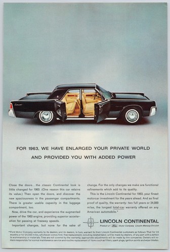 1963 lincoln continental - 1963,