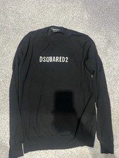 Dsquared Jumper Black Size M Brand New With Tags Cotton