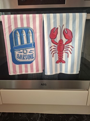 Pack lobster and - pack, sardine