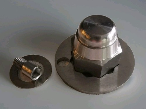Lambretta rear hub - lambretta, stainless