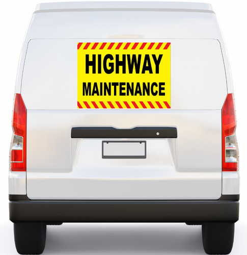 Highway maintenance vehicle - highway,
