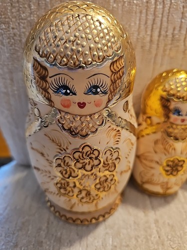 Vtg handmade matryoshka - vtg,