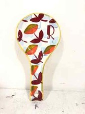 Anthropologie Tivoli Mono Spoon Rest Christmas Gift, Stocking Filler letter R