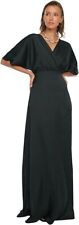 Trendyol Evening & Prom Dress Party A-Line Long Dress Evening Gown Black 12 UK