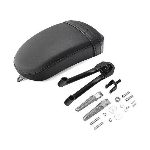 Rear passenger seat - seat, footpegs