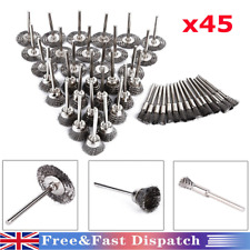 45X Wire Brush Wheel Mix  Set