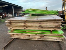 PLY Reclaimed hoarding better quality   BOARD 8 X 4  x 18mm  1 SHEET
