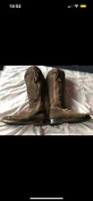 Ladies Suede X Wide Fit Boots Spanish Full Zip Tassel Riding Style Boot 6