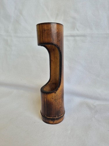 Unusual shaped bamboo candle - unusual,