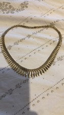 9ct Gold Cleopatra Style Necklace