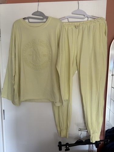 Ladies yellow lemon print - yellow,