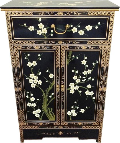 Oriental chinese black lacquer - black,
