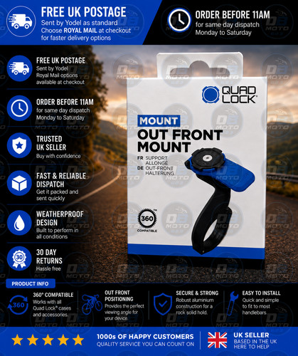 Genuine quad lock out - genuine, front