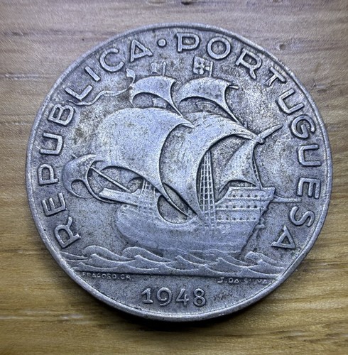 1948 portugal 650 silver 5 - .650,