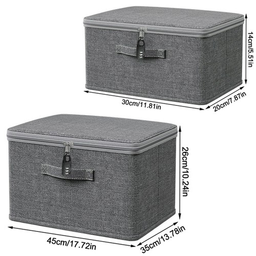 Canvas storage boxes large - storage,