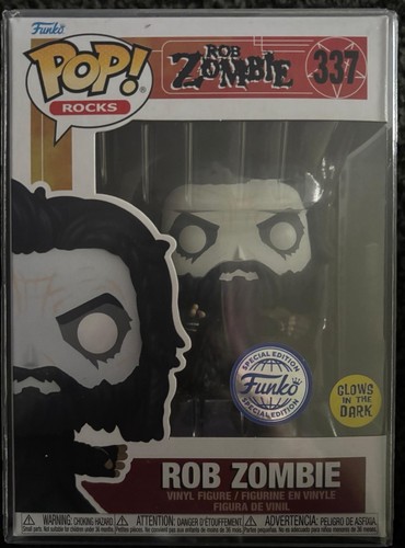 Funko pop rob zombie - zombie, glow