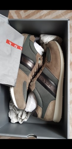 Prada runners suede grey - runners,
