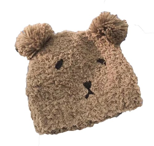 New cute teddy bear knit - new,