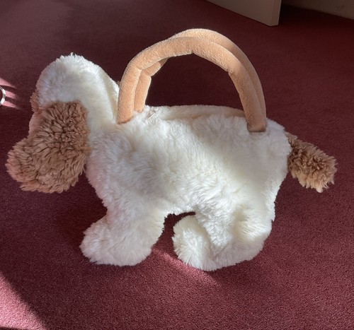 Dog handbag purse soft toy - handbag,