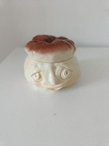 Sylvac bread sauce face pot - face,
