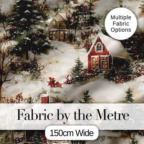 Snowy christmas village houses - christmas,