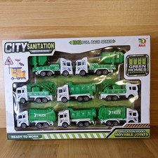 Construction Vehicles Toy Set