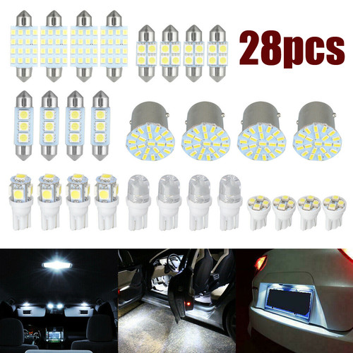 28pcs car interior led - car,
