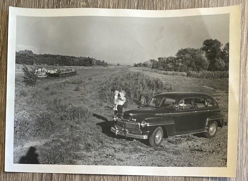 Vintage found photo - found, 1948