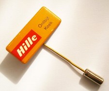 R40) Hille Ontbijt Koek  vintage advertising tie lapel pin badge