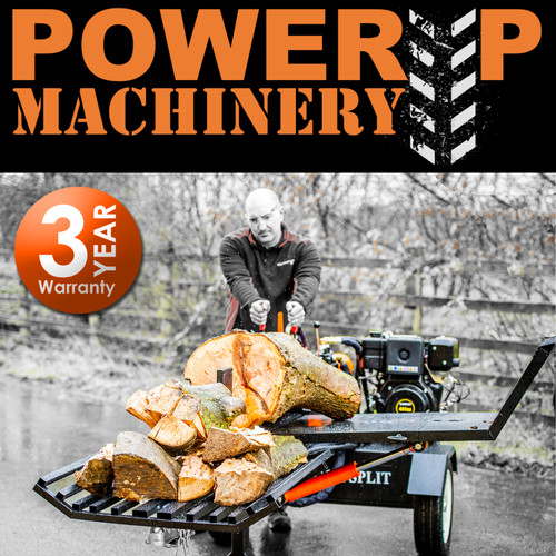 Ton towable log splitter - towable,