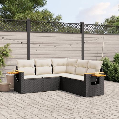Garden sofa set - sofa, black,
