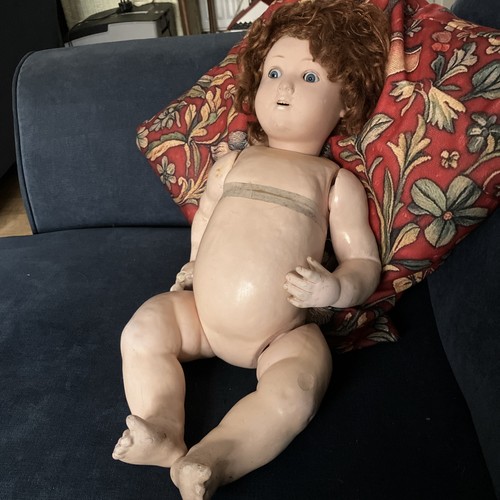 Antique bisque head - bisque,
