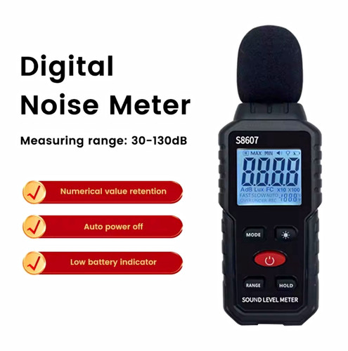 Digital noise meter sound - digital,