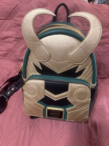 Loungefly marvel loki leather - loungefly,