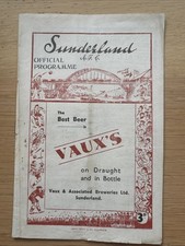 Sunderland v Arsenal 1948/49 - Div 1