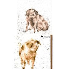 Wrendale Card Pig 