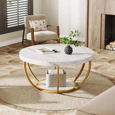 Round Coffee Table, Wooden